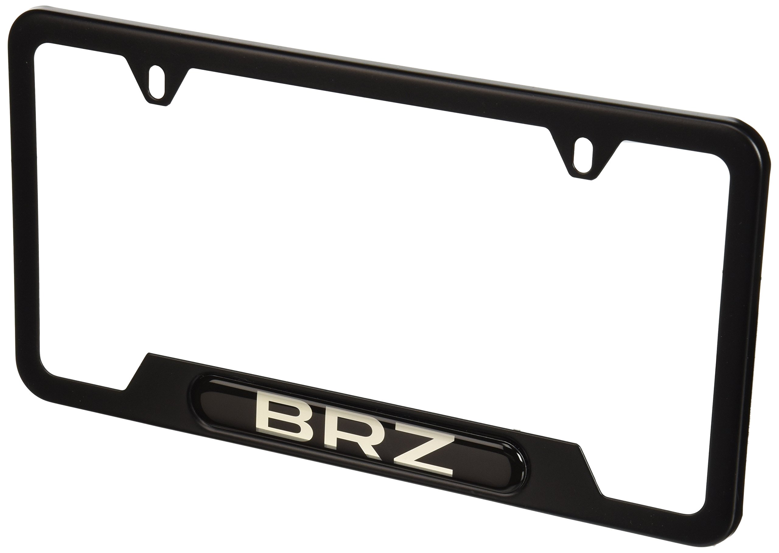 Amazon.com: Subaru BRZ Logo Black License Plate Frame SOA342L146
